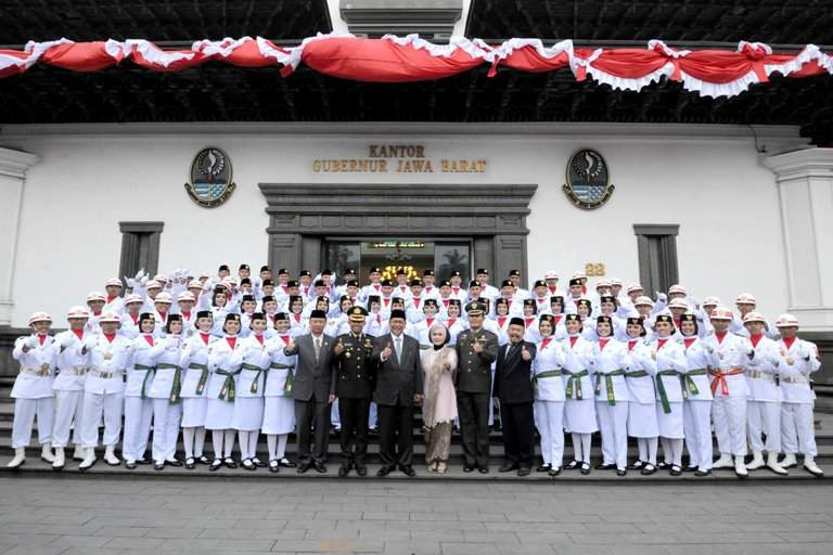 Pengukuhan PASKIBRAKA, Wagub : Saya Yakin Mereka Siap