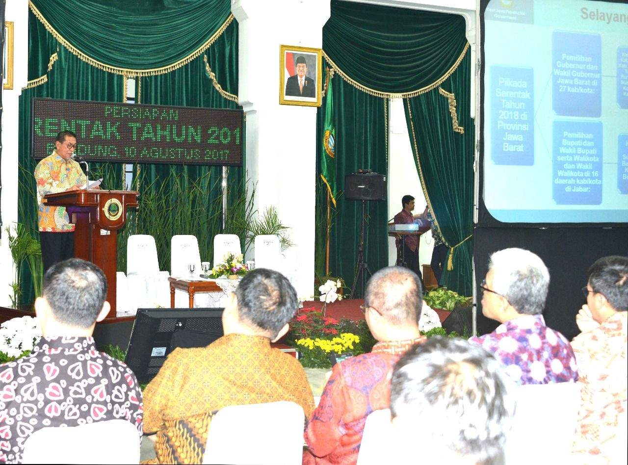 Pilgub 2018, Pemprov Jabar Anggarkan Rp 1,7 Triliun