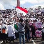 Ribuan Pelajar & Santri di Tasik Unjuk Rasa Tolak Full Day School