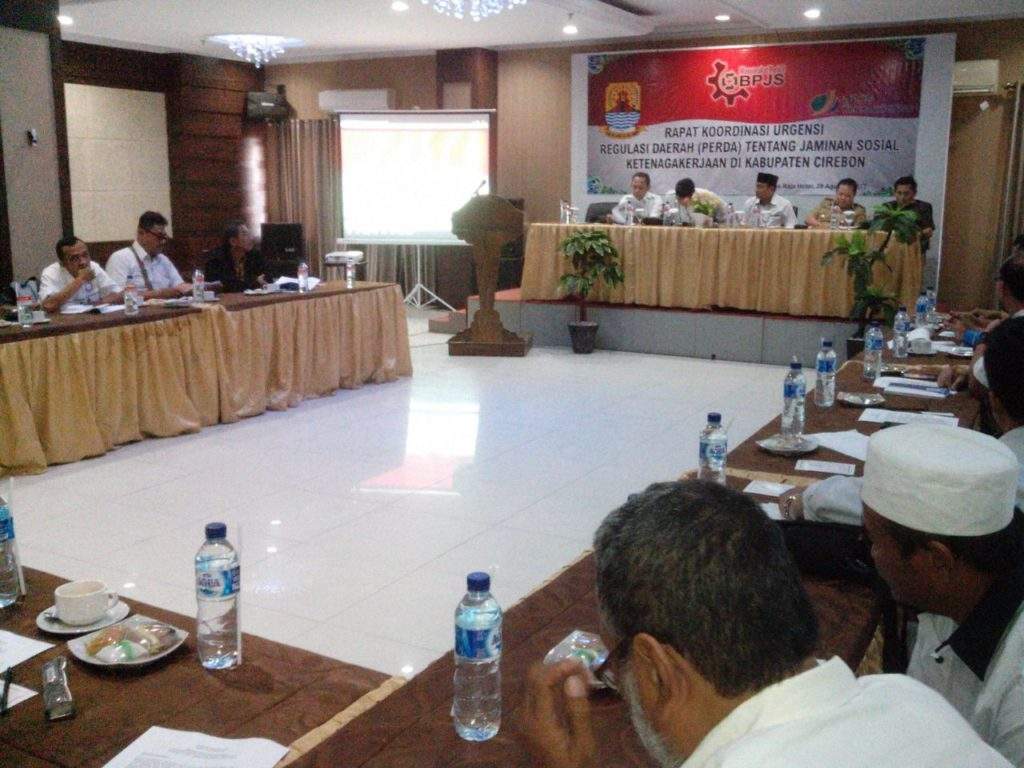 MP BPJS Dorong Pemkab Cirebon Seriusi Perda Jaminan Sosial Ketenagakerjaan MP BPJS Dorong Pemkab Cirebon Seriusi Perda Jaminan Sosial Ketenagakerjaan