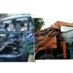 Truk Maut Renggut Empat Jiwa di Karangploso Kab. Malang