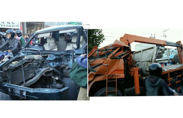 Truk Maut Renggut Empat Jiwa di Karangploso Kab. Malang Truk Maut Renggut Empat Jiwa di Karangploso Kab. Malang