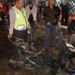 Diduga Kabel Korslet, Sebuah Motor Habis Dilahap Si Jago Merah