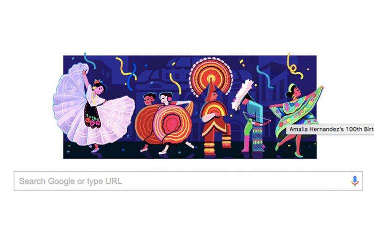 Jadi Google Doodle, Siapa Sih Amalia Hernandez?