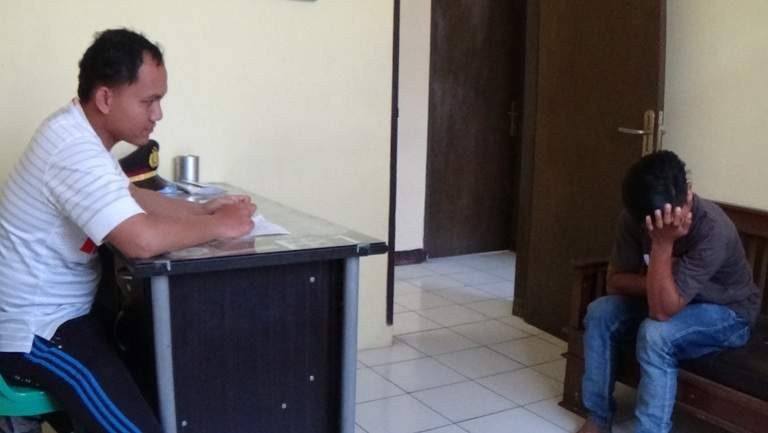 Dibawa Ke Kantor Polisi, Jambret Tasik Ini Nangis Merengek-rengek