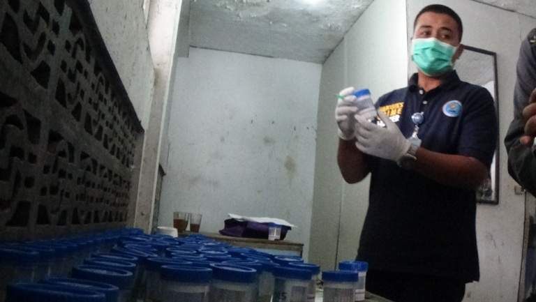 BNN Tasik Sidak Tes Urine Pegawai Satpol PP dan Damkar