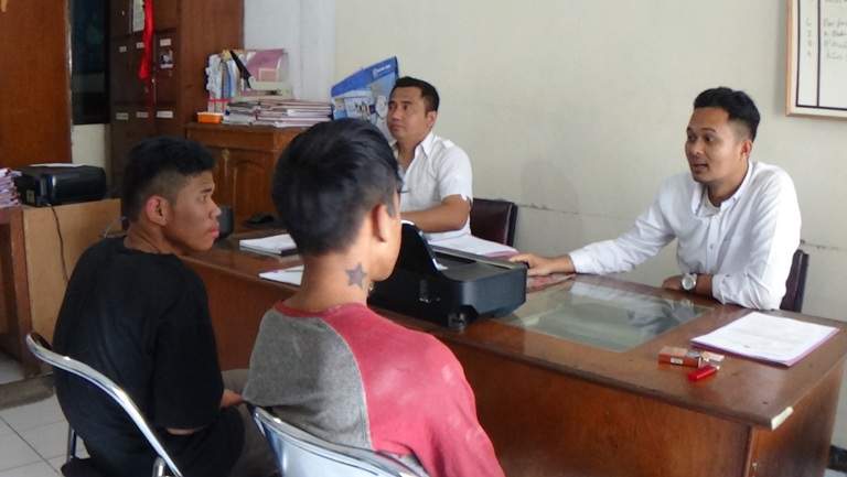 Hanya Hitungan Jam, Polsek Indihiang Ciduk Dua Pelaku Pencurian