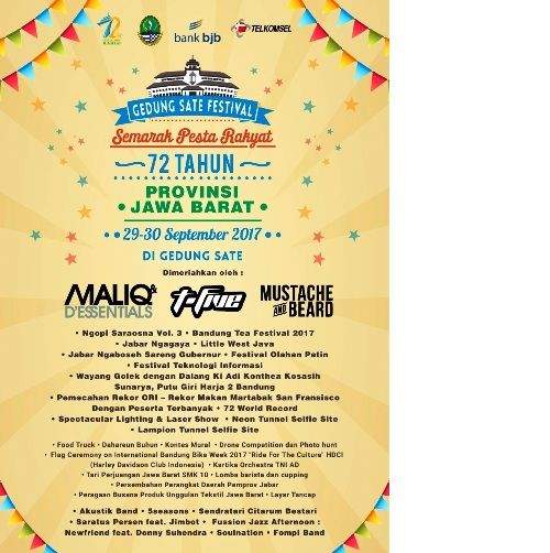 Bersiap Warga Jabar, Jumat-Sabtu Ini Gedung Sate Festival Akan Digelar Bersiap Warga Jabar, Jumat-Sabtu Ini Gedung Sate Festival Akan Digelar