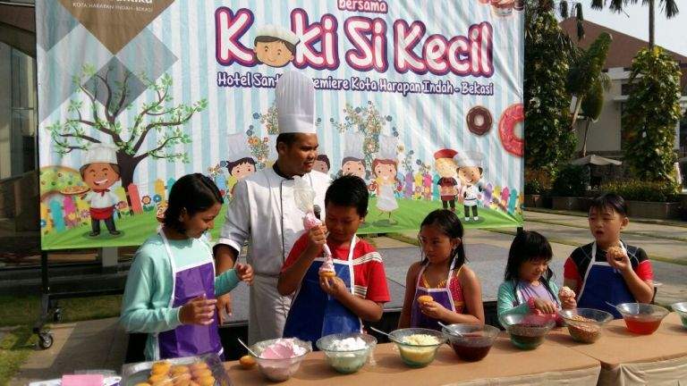 HS Premiere Kota Harapan Indah Meriahkan Liburan Seru Dengan Program Koki Si Kecil