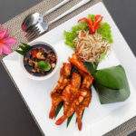 HS Premiere Kota Harapan Indah Sajikan Udang Bakar Sambal Colo Colo