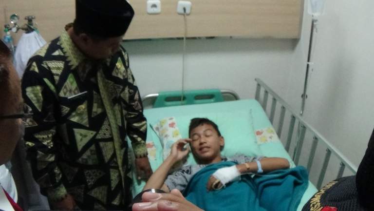 12 Siswa SMP Tasik Ngobat di Lingkungan Sekolah