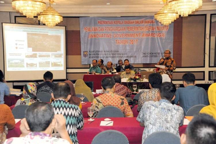Lima Inovasi Jabar Diunggulkan Pada Innovative Government Award 2017 Lima Inovasi Jabar Diunggulkan Pada Innovative Government Award 2017