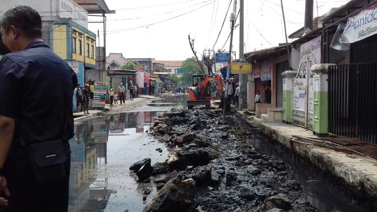 PUPR Nomalisasi Jalan KH.Fudholi Dari Anggaran Pemeliharaan Jalan