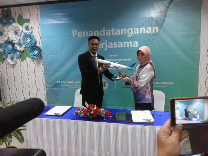 PT. SBL Teken MoU Dengan Maskapai Garuda Indonesia PT. SBL Teken MoU Dengan Maskapai Garuda Indonesia