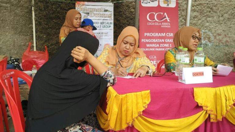 CCAI Kembali Gelar Pengobatan Gratis Warga Sekitar Pabrik CCAI Kembali Gelar Pengobatan Gratis Warga Sekitar Pabrik