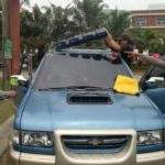 Sat Lantas Polrestro Bekasi Tindak Pengendara Yang Gunakan Lampu Rotator