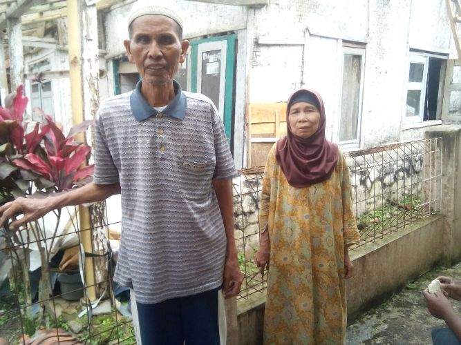Karena Rapuh, Rumah Pasutri Sepuh Ini Luluh Lantak Diguyur Hujan