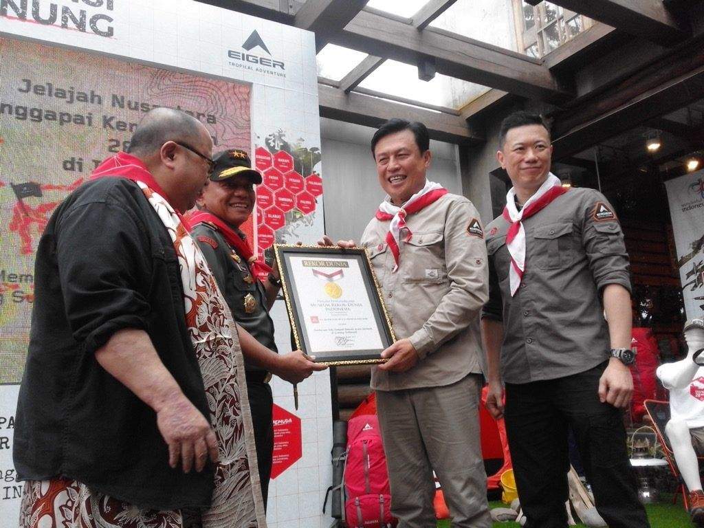 Gelar Ekspedisi 28 Gunung, Eiger Raih Rekor Muri untuk Dunia