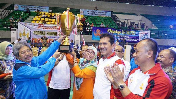 Juara Di PORNAS KORPRI XIV 2017, Pemacu Semangat Jabar Kahiji Di Semua Bidang