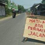 Pelebaran Jalan Cempaka - Pamijahan, Patut Dipertanyakan "Papan Proyeknya Ga Ada"