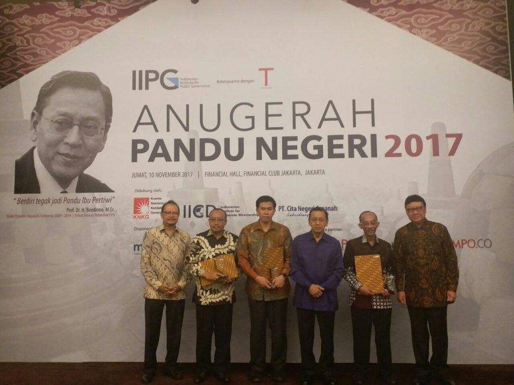 Dinilai Sangat Baik, Jabar Raih Anugerah Pandu Negeri 2017  