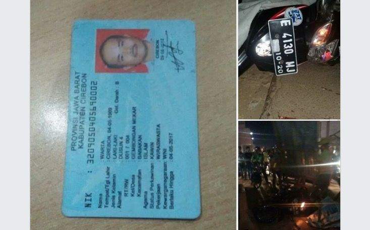 Laka Lantas, Driver Gojek Asal Gembongan Tewas Di Lokasi