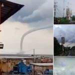 Angin Puting Beliung Porak Porandakan Cirebon Timur