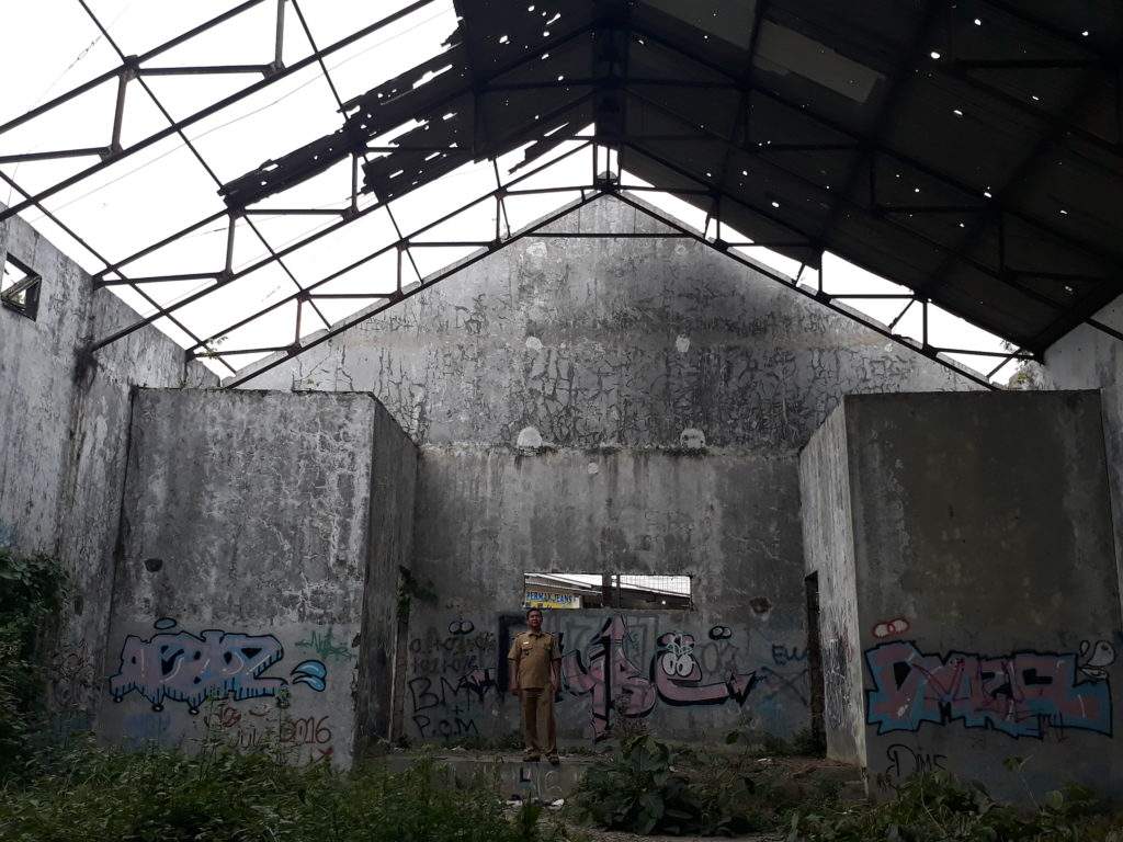 Gor Pamengkang Mundu Nyaris Ambruk, Butuh Support Pemerintah Gor Pamengkang Mundu Nyaris Ambruk, Butuh Support Pemerintah