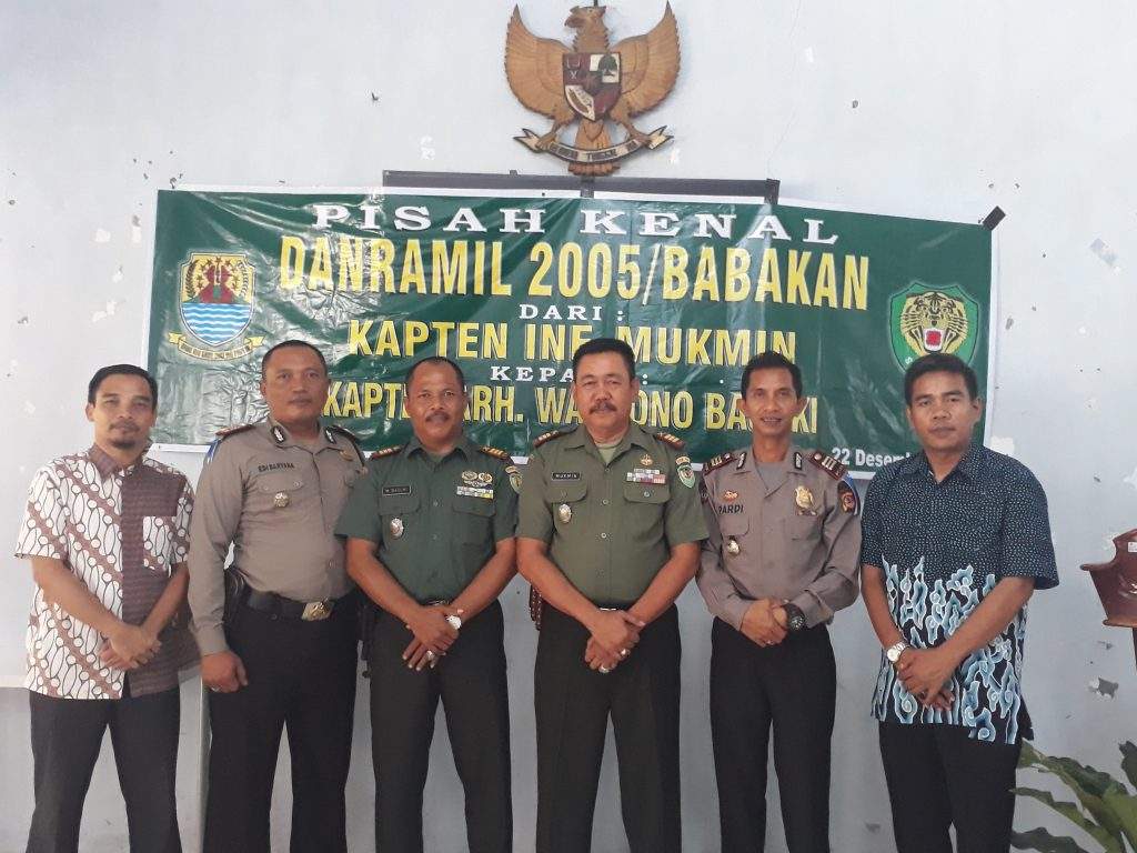 Selamat Datang Ndan! Kapten Basuki Jabat Danramil Babakan