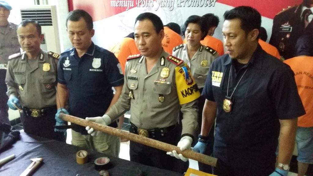 Rampok SPBU, 5 Pelaku Ditangkap Polisi, 2 Diantaranya Didor Kakinya