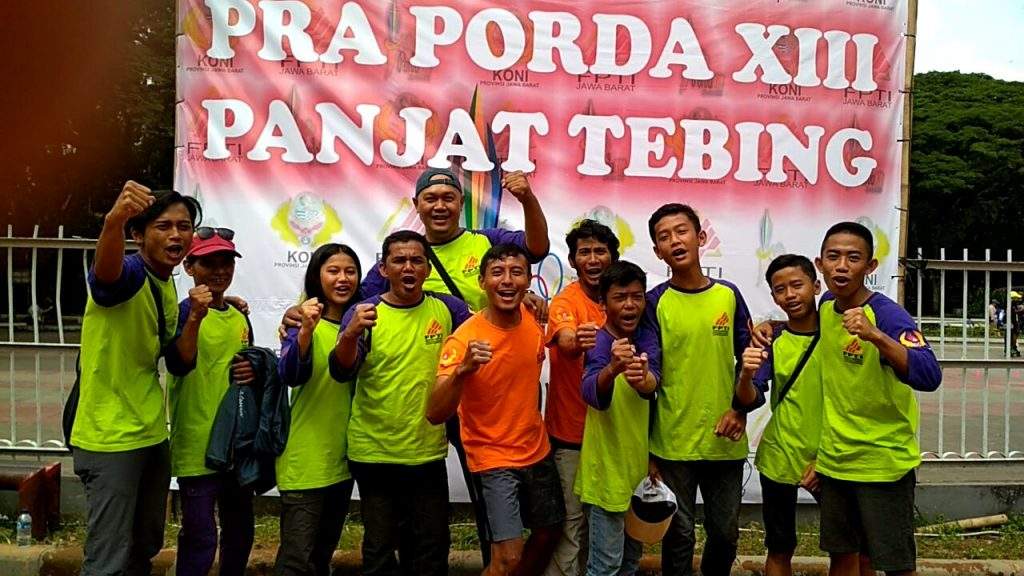 Tim Panjat Tebing Kab Bandung Lolos Kualifikasi Porda Jabar