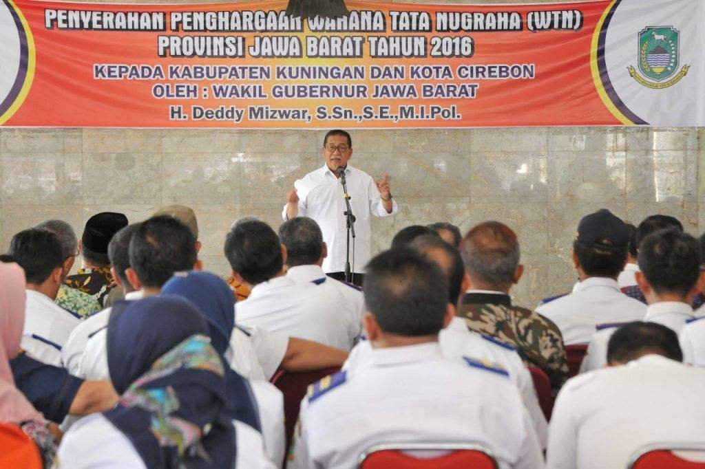 Pecut Kinerja, Pemprov Apresiasi Kokab Peraih WTN