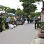 TNI Lanud Husein Sastranegara Gelar Karya Bhakti Gotong Royong Bersama Warga