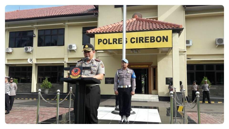 Mantap! Polres Cirebon Siapkan Pengamanan Natal & Tahun Baru 2018 Sejak Dini