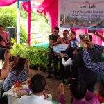 Dirut Bank BJB Serahkan Dana CSR Untuk Rehab Jembatan Gantung Di Ciledug - Cirebon