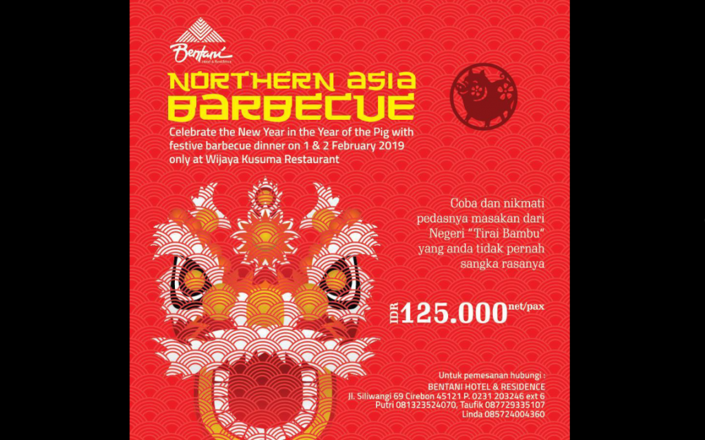 Ayo Serbu Festival Barbecue Imlek 2019 Di Hotel Bentani & Residence Ayo Serbu Festival Barbecue Imlek 2019 Di Hotel Bentani & Residence