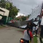 Atap Puskesmas Gembongan Ambruk Disapu Angin Kencang
