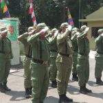 Lomba Baris Berbaris Ramaikan Peringati HUT Satpol PP dan Linmas