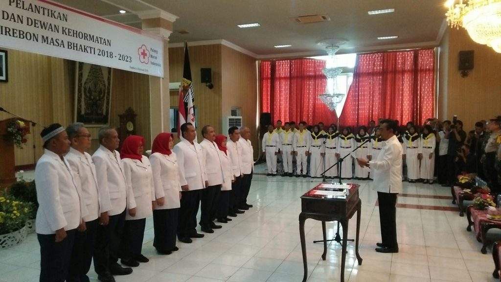 PMI Kabupaten Cirebon Resmi Dilantik, Pemkab Cirebon Siap Support