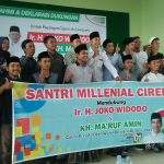 Ratusan Santri Millenial Cirebon, Siap Tangkal Hoax dan Menangkan Jokowi-Maruf Amin