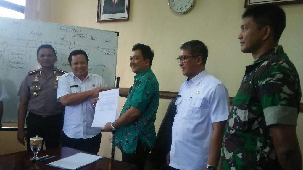 Tiga Gedung Milik Pemda Resmi Dipinjam KPU Guna Keperluan Penyimpanan Logistik