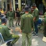 Satpol PP Latih Anggota Linmas, Persiapan Pileg dan Pilpres serta Pilwu Serentak