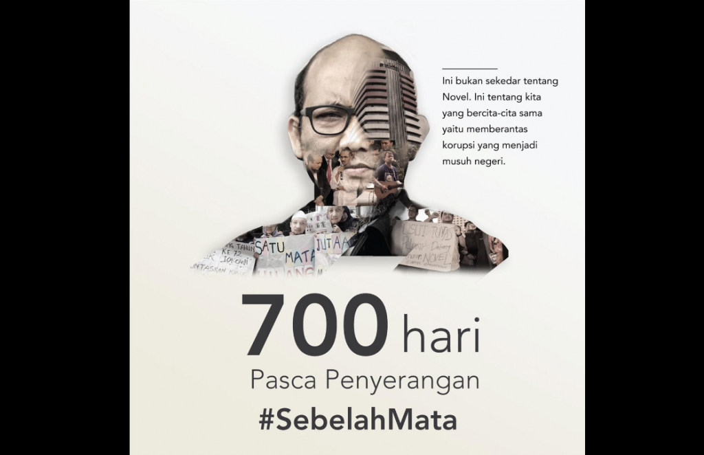 Dua Tahun Teror Novel Tak Terungkap, 11 April KPK Bikin Panggung Rakyat