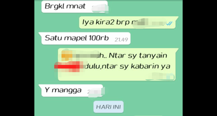 Soal Jual Beli Kunci Jawaban USBN, Oknum 'N' Ngaku Hanya Iseng