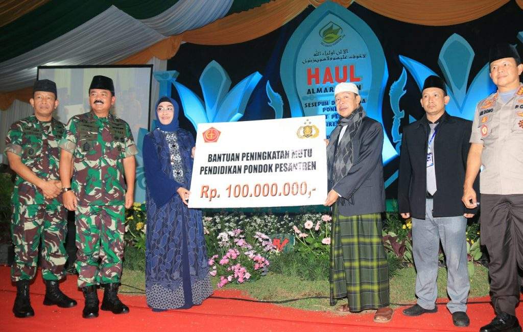 Panglima TNI & Wakapolri Kunjungi Haul Ponpes Buntet 2019