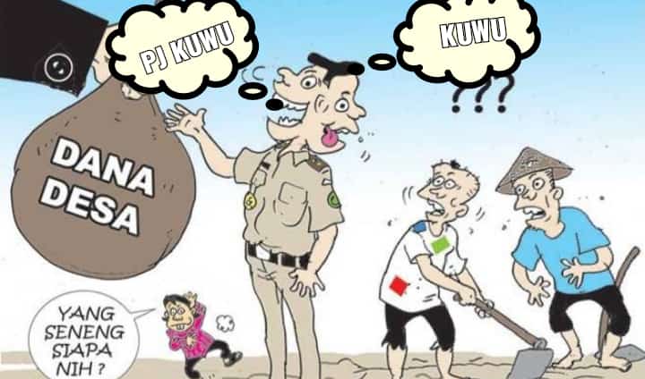 Korupsi DD 2017, Mantan Kuwu & Mantan Pj Kuwu Kompak Masuk Bui