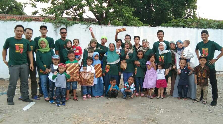 Reuni Angkatan '97 SDN Dompyong Wetan 1 Meriah Banget