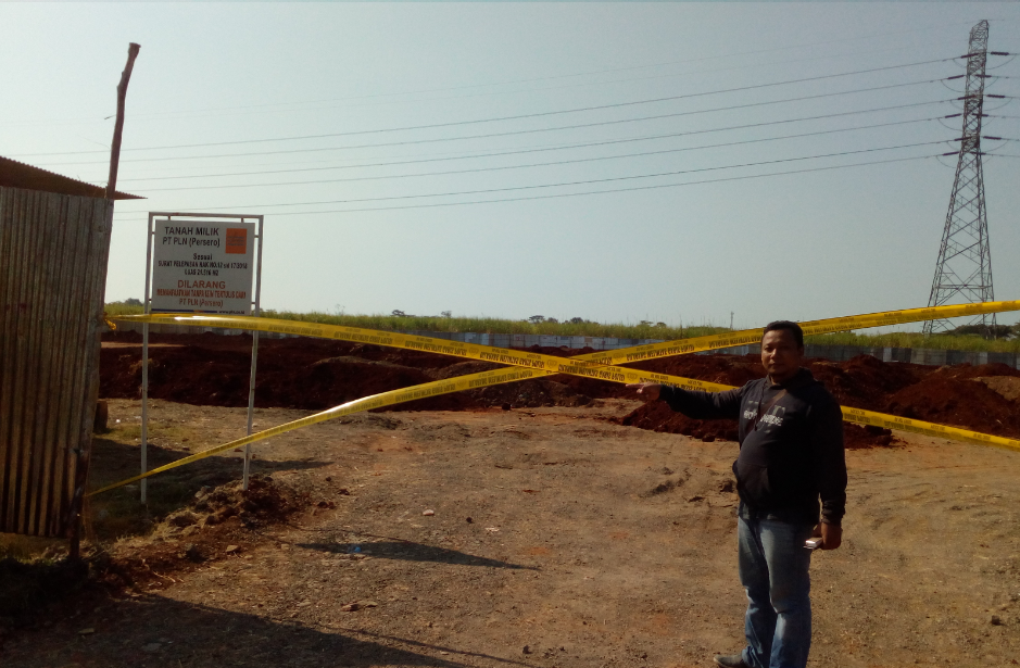 Proyek Gardu Induk PLN Di Kalimaro Disegel Garis Polisi, Kenapa?