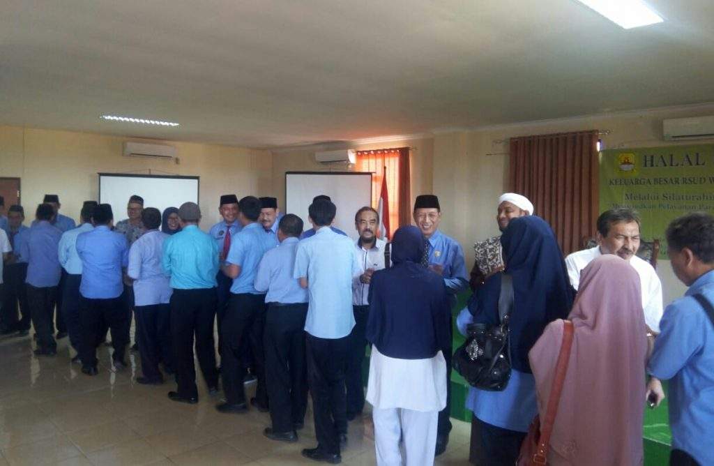 Halal Bihalal, RSUD Waled Bertekad Beri Pelayanan Paripurna dan Bekerja Ikhlas