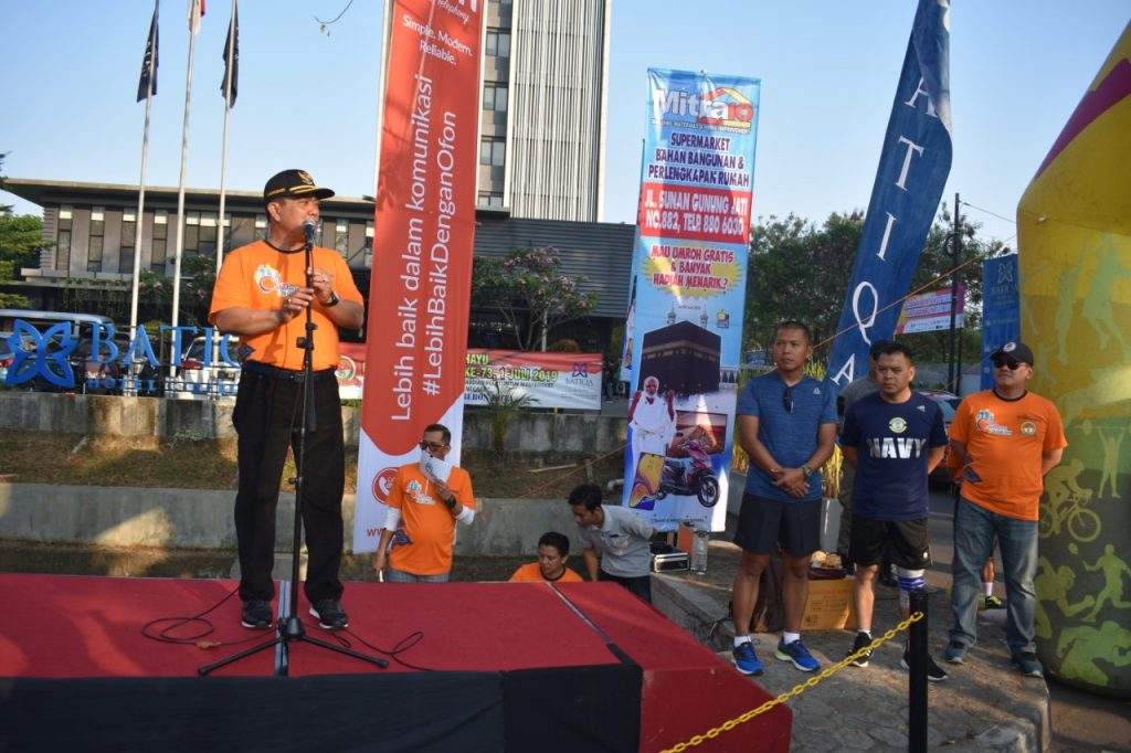 Polres Ciko - Polda Jabar Gelar Caruban Fun Run 2019